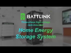 BATTLINK üç fazlı yüksek voltajlı 10-25kwh raftalı ev enerji depolaması